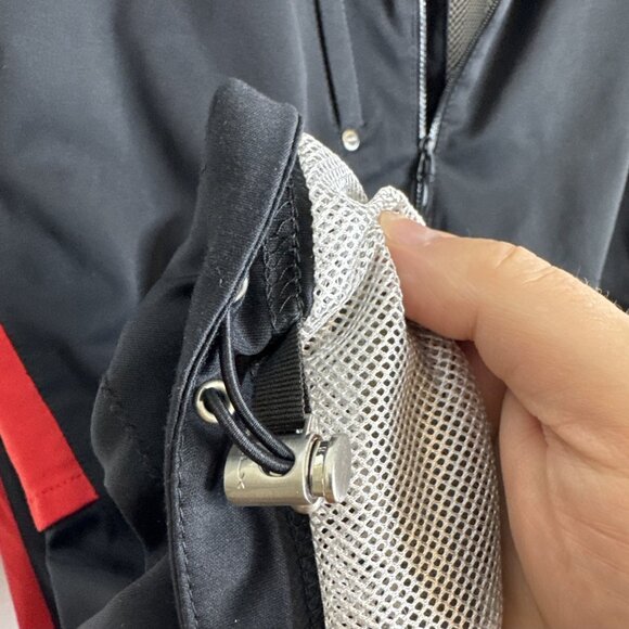 RLX Ralph Lauren Quarter-Zip Wind Pullover Black/Red Men’s Medium - Picture 6 of 6